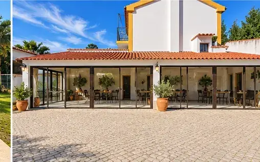 Fachada dos salões